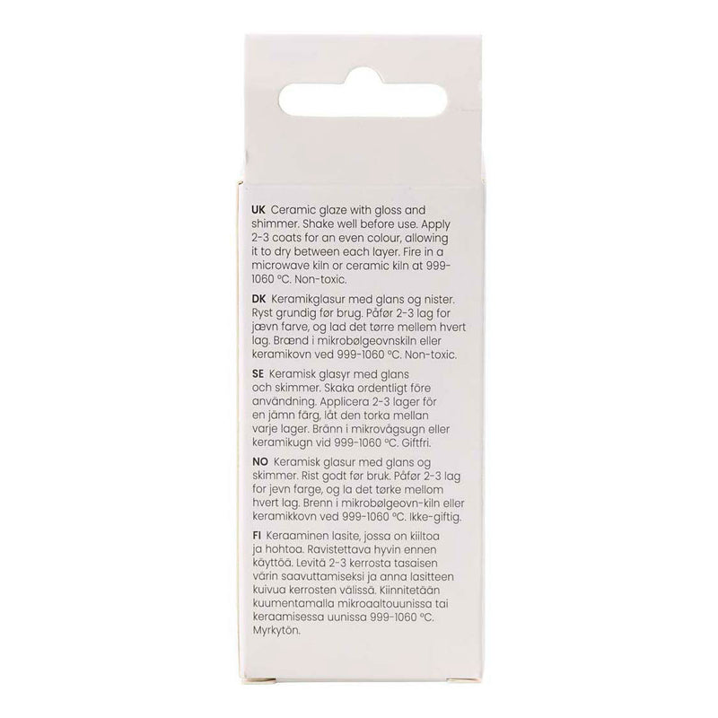 Load image into Gallery viewer, Creativ company gespikkeld keramiek glazuur 999-1060 c dekkend tusk tusk - 60ml