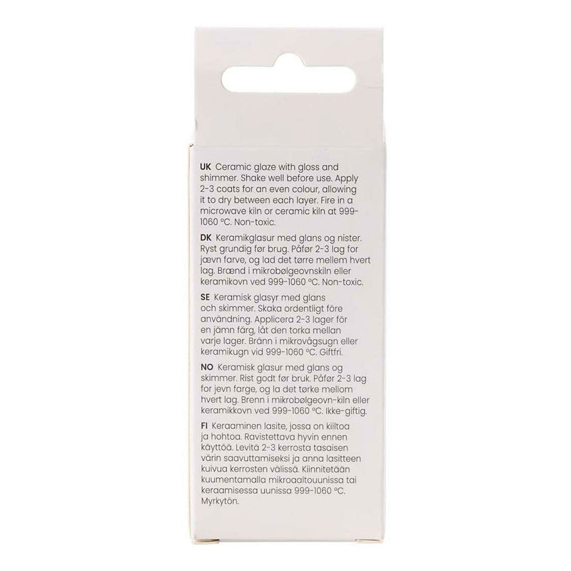 Load image into Gallery viewer, Creativ company gespikkeld keramiek glazuur 999-1060 c dekkend blue by you - 60ml