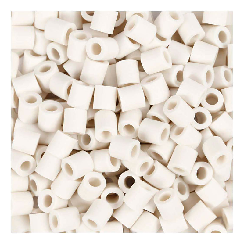 Load image into Gallery viewer, Creativ company http: www.cchobby.nl biobeads-van-nabbi-afm-5x5-mm-gatgrootte-2-5-mm-medium-wit-3000-stuk-1-doos