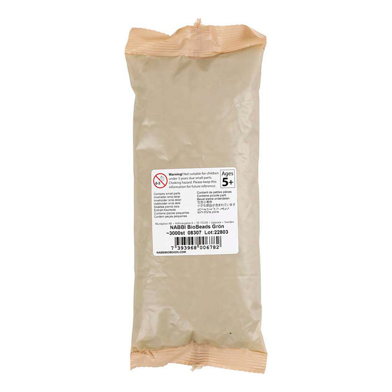 Load image into Gallery viewer, Creativ company nabbi biobeads 5x5mm groen - 3000st.