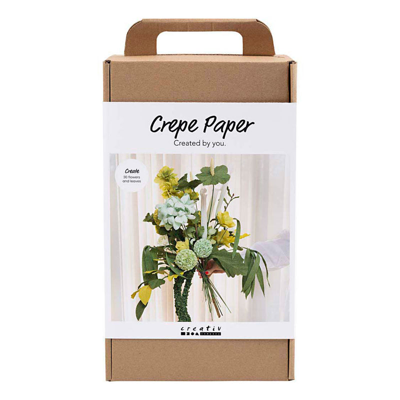 Load image into Gallery viewer, Creativ company maxi hobbyset bloemenboeket van crepepapier