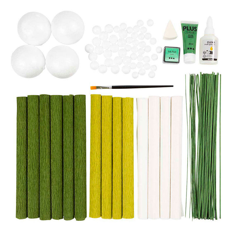 Load image into Gallery viewer, Creativ company maxi hobbyset bloemenboeket van crepepapier