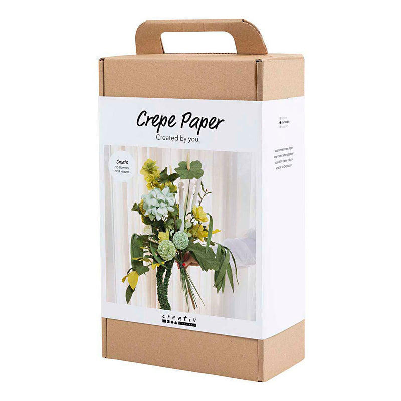 Load image into Gallery viewer, Creativ company maxi hobbyset bloemenboeket van crepepapier