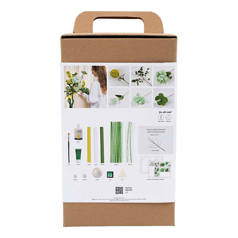 Load image into Gallery viewer, Creativ company maxi hobbyset bloemenboeket van crepepapier
