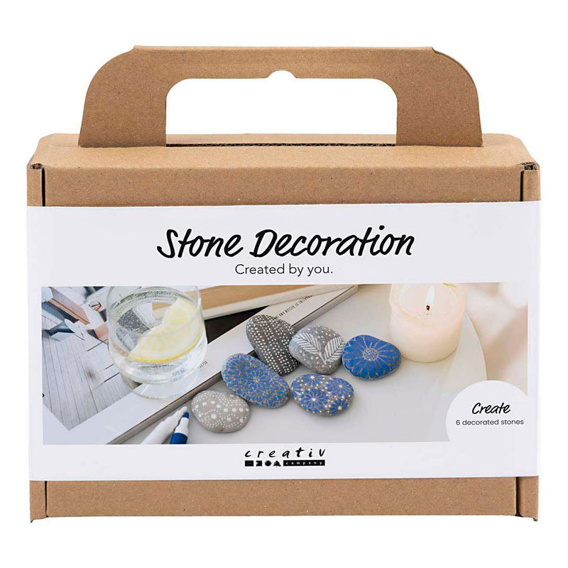 Load image into Gallery viewer, Creativ company mini hobbyset steendecoratie blauw