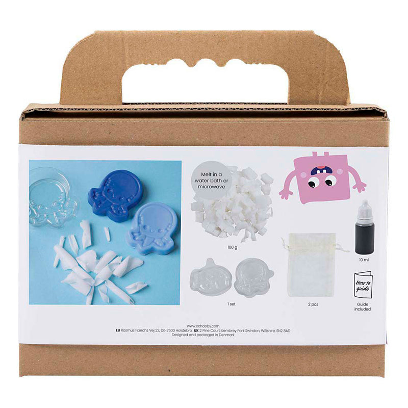 Load image into Gallery viewer, Creativ company https: www.cchobby.nl hobbyset-zeep-maken-zeedieren-blauw-1-doos