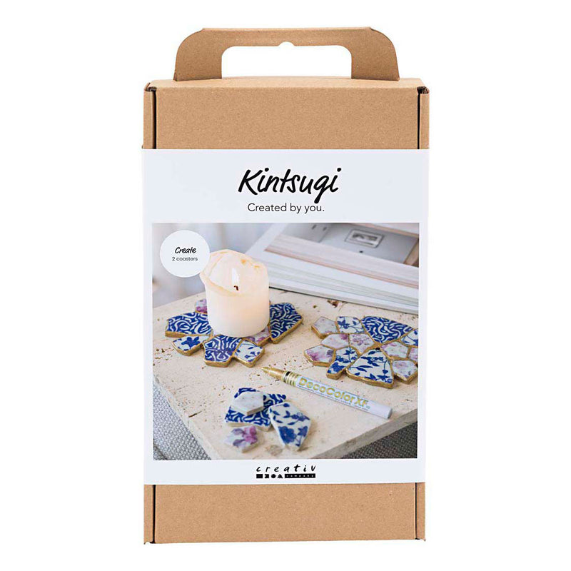 Load image into Gallery viewer, Creativ company hobbyset kintsugi onderzetter