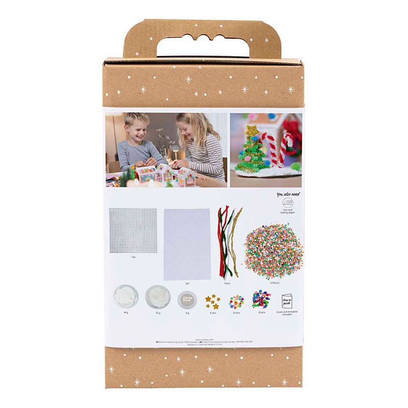 Load image into Gallery viewer, Creativ company hobbyset strijkkralen kersthuisje