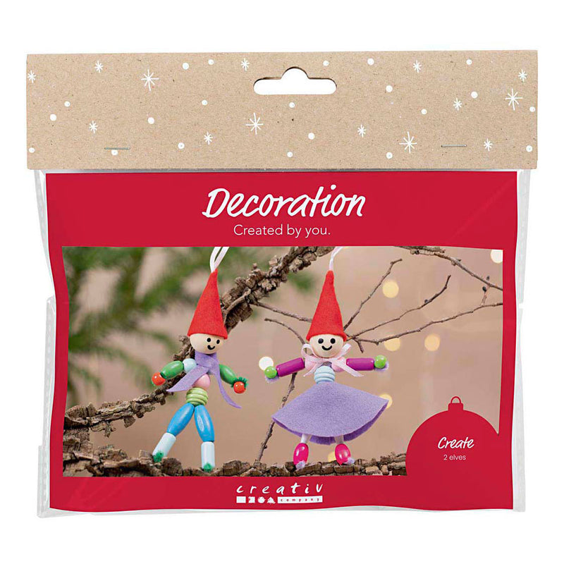 Afbeelding laden in galerijviewer, Creativ company https: www.cchobby.nl mini-hobbyset-decoratie-kerstkabouters-diverse-kleuren-1-doos