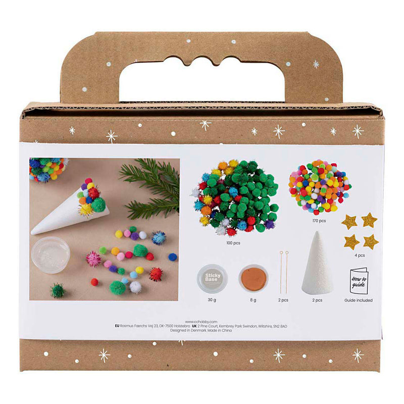 Load image into Gallery viewer, Creativ company mini hobbyset decoratie kerstboom