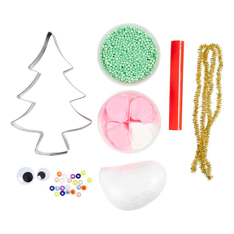 Afbeelding laden in galerijviewer, Creativ company mini hobbyset boetseren kerstboommonster