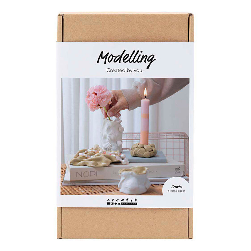 Afbeelding laden in galerijviewer, Creativ company hobbyset boetseren vazen en kandelaars