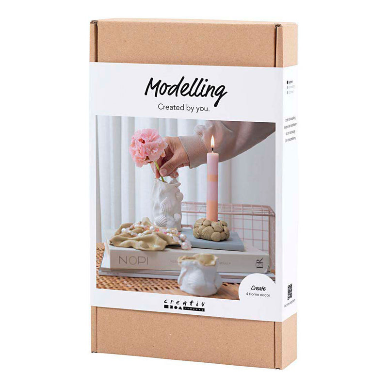 Afbeelding laden in galerijviewer, Creativ company hobbyset boetseren vazen en kandelaars