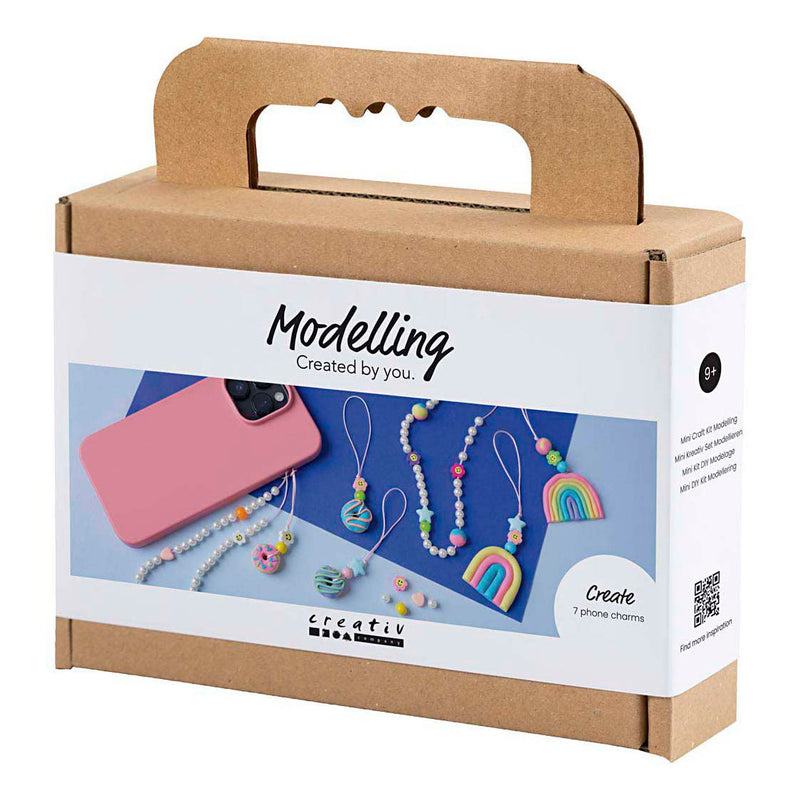 Afbeelding laden in galerijviewer, Creativ company mini hobbyset boetseren mobiele bedel