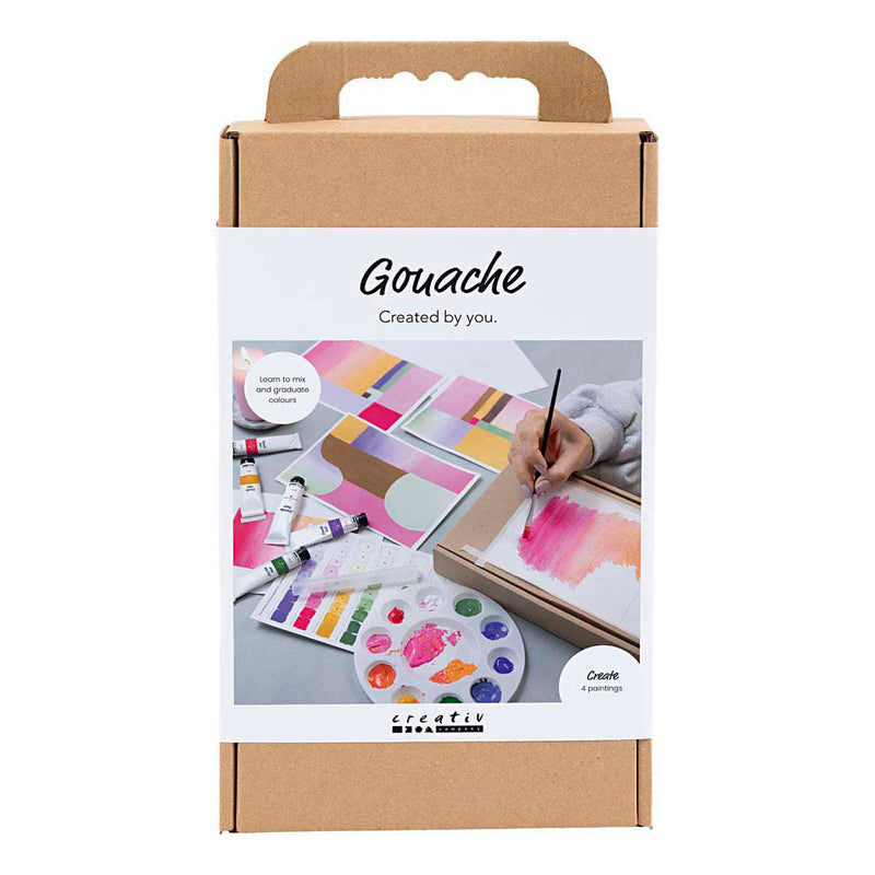 Load image into Gallery viewer, Creativ company hobbyset gouache schilderijen