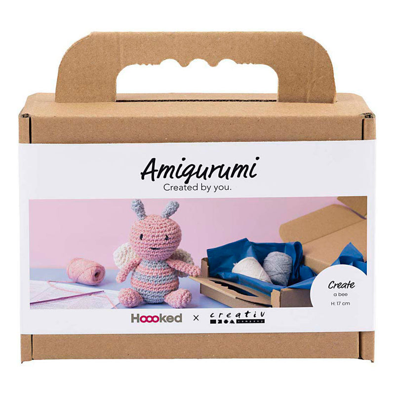 Load image into Gallery viewer, Creativ company hobbyset amigurumi honingbij