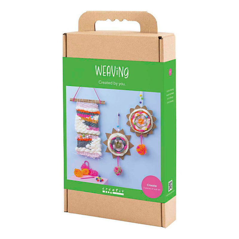 Afbeelding laden in galerijviewer, Creativ company https: www.cchobby.nl hobbyset-weven-wandbevestigingen-diverse-kleuren-1-doos