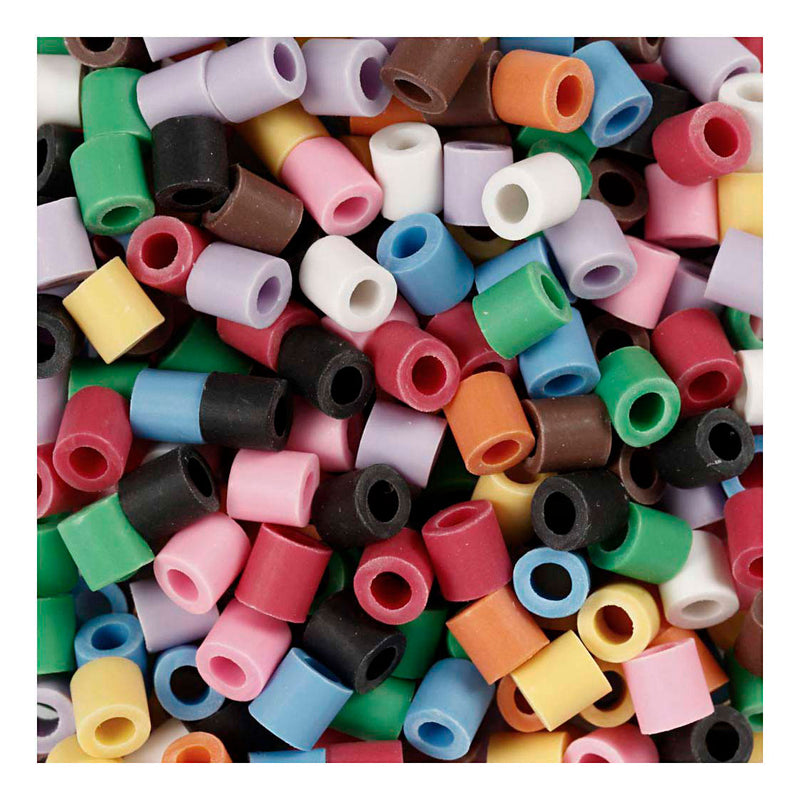 Load image into Gallery viewer, Creativ company nabbi biobeads 5x5mm diverse kleuren - 1000st.