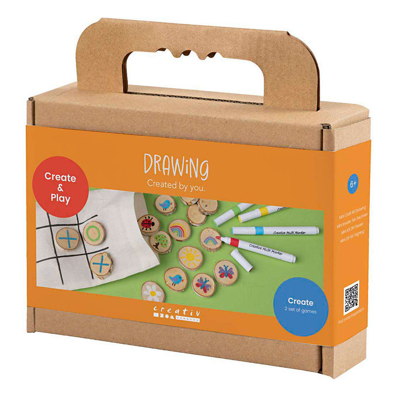Afbeelding laden in galerijviewer, Creativ company mini hobbyset tekenen