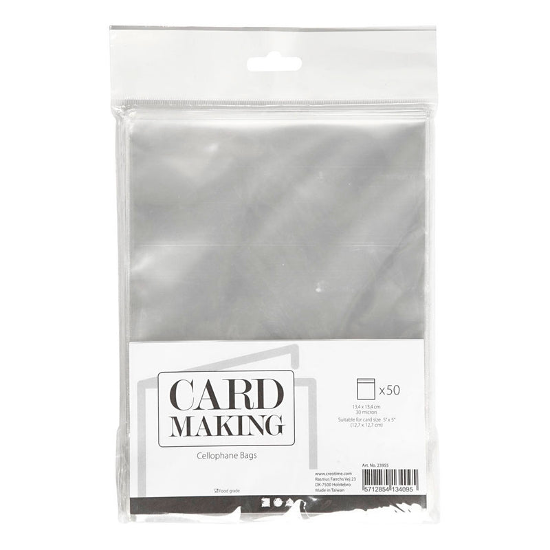 Load image into Gallery viewer, Creativ company cellofaan zakjes 14x14,2cm - 50st.