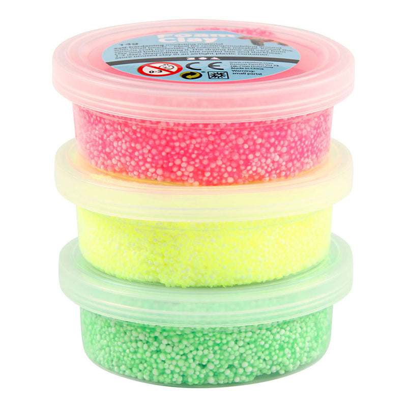 Load image into Gallery viewer, Creativ company foam clay neon - 3x14gr.
