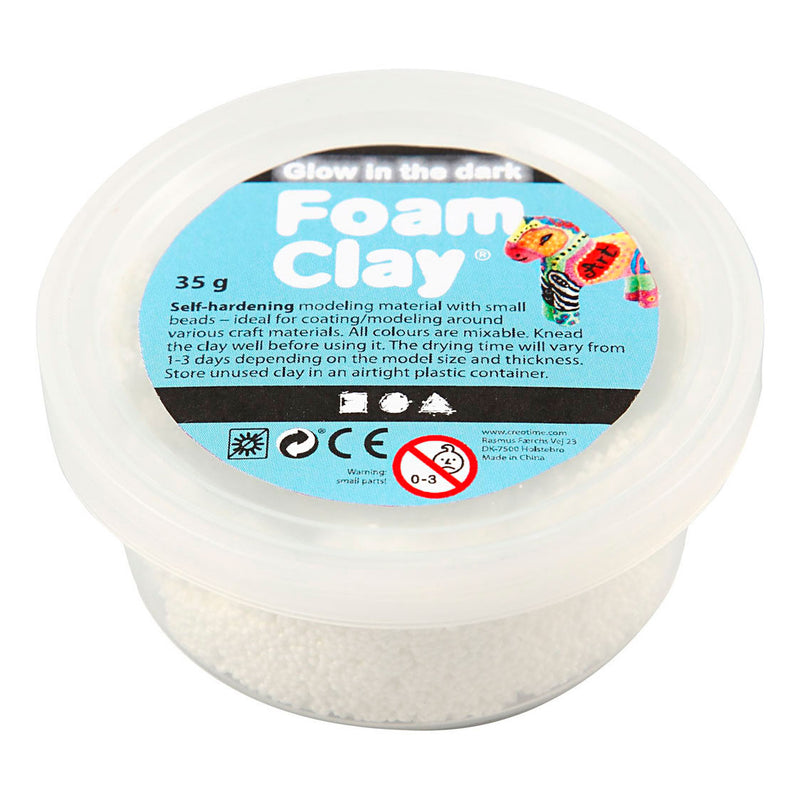 Afbeelding laden in galerijviewer, Creativ company https: www.cchobby.nl foam-clayr-glow-in-the-dark-35-gr-1-doosje