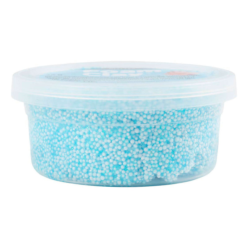 Afbeelding laden in galerijviewer, Creativ company foam clay glitter lichtblauw - 35gr.