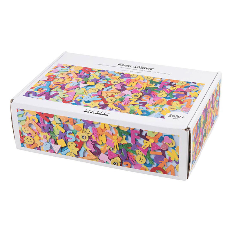 Afbeelding laden in galerijviewer, Creativ company foam stickers vormen - 2400+st.