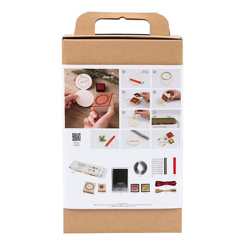 Afbeelding laden in galerijviewer, Creativ company hobbyset kerstornamenten zelfhardende klei