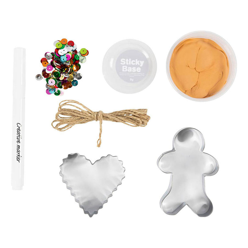 Afbeelding laden in galerijviewer, Creativ company hobbyset boetseren kleine kerstfiguren