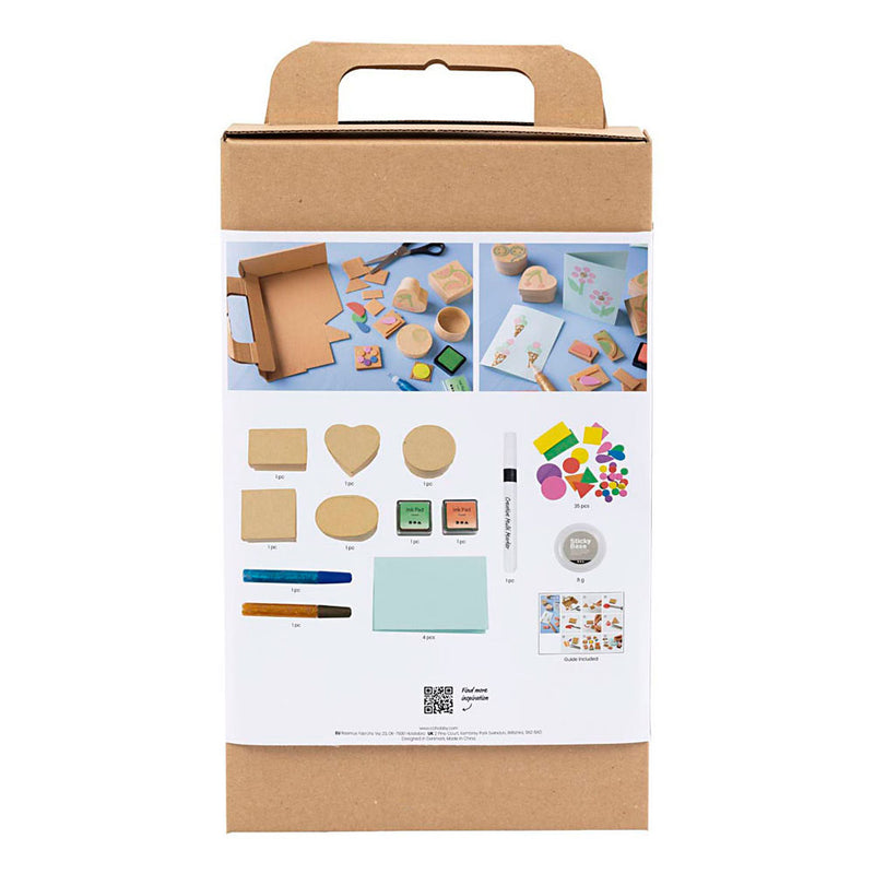 Afbeelding laden in galerijviewer, Creativ company hobbyset foam druk versierde dozen en kaarten