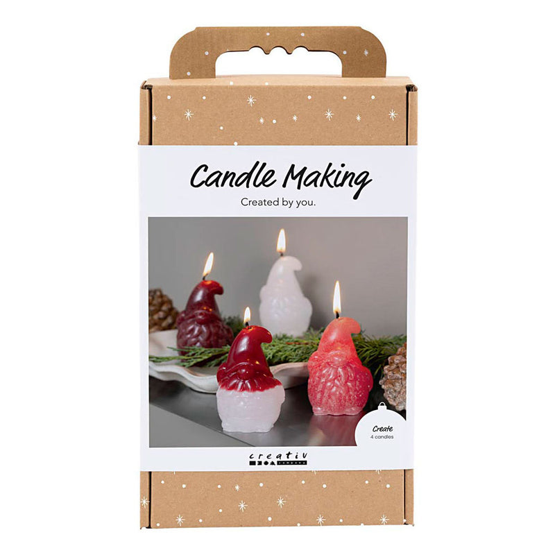 Load image into Gallery viewer, Creativ company hobbyset kaarsen maken kerstman - 4 kaarsen
