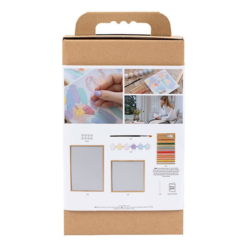 Afbeelding laden in galerijviewer, Creativ company http: www.cchobby.nl hobbyset-borduurwerk-afbeeldingen-pastelkleuren-1-doos