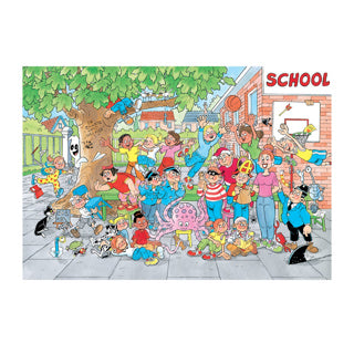 Load image into Gallery viewer, Jumbo jan van haasteren junior puzzel de klassenfoto 360 stukjes | 2 stuks