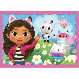 Load image into Gallery viewer, Trefl puzzel gabby's dollhouse 4 in 1 | 2 stuks