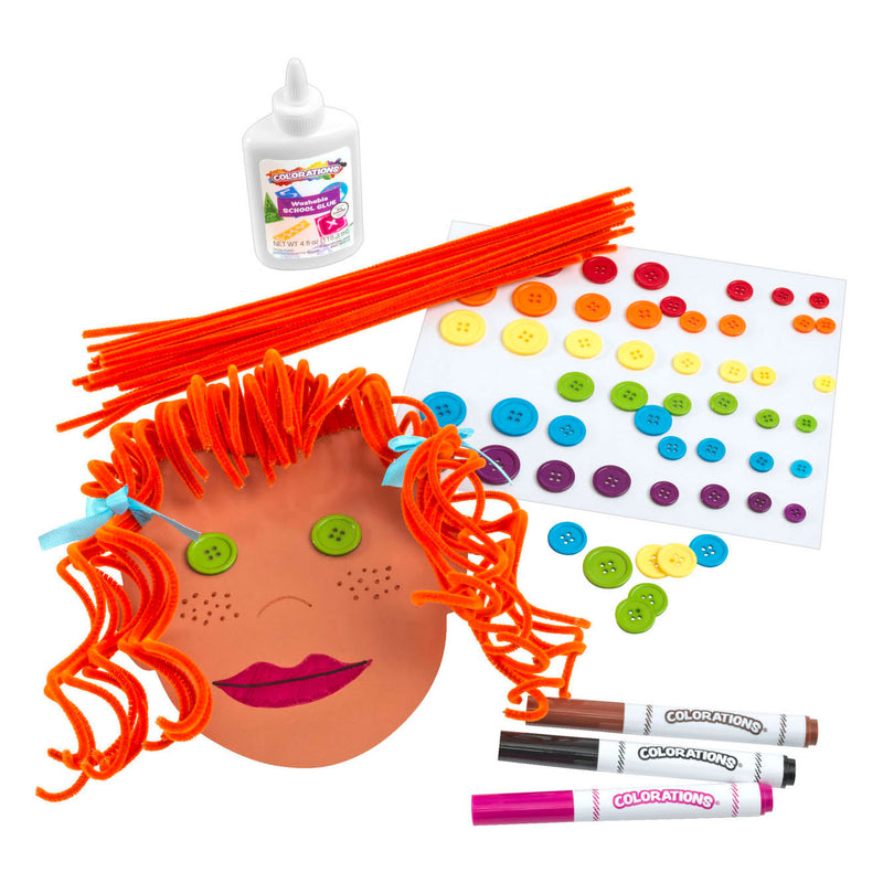 Load image into Gallery viewer, Colorations - colours like me gezichtsvormen, set van 24 (4 kleuren)