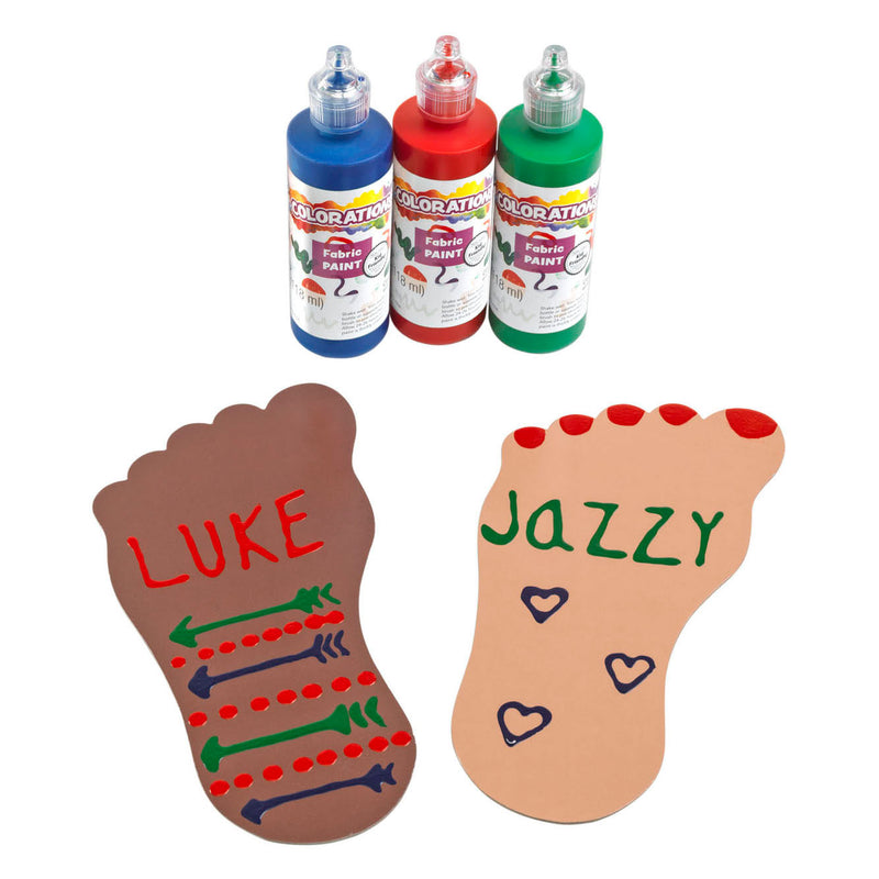 Load image into Gallery viewer, Colorations Colours Like Me Voeten, Set van 24 (4 Kleuren)