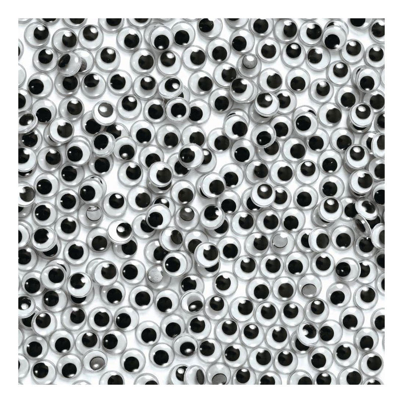 Load image into Gallery viewer, Colorations - wiebelende oogjes zwart, 1000st.