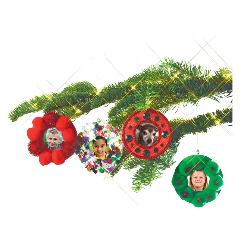 Load image into Gallery viewer, Colorations versier je eigen houten fotolijst hanger, set van 12 stuks