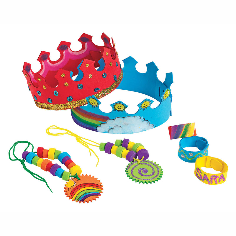 Load image into Gallery viewer, Colorations - maak en versier je eigen foam sieraden megapakket, 72 projecten