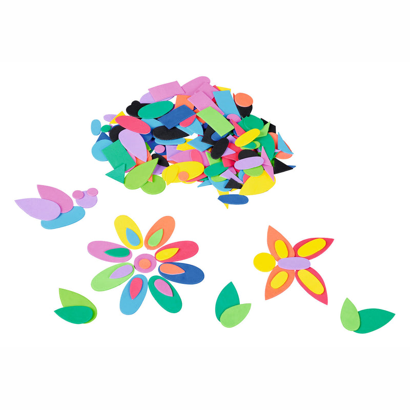 Load image into Gallery viewer, Colorations - zelfklevende foam figuren stickers, 1000st.