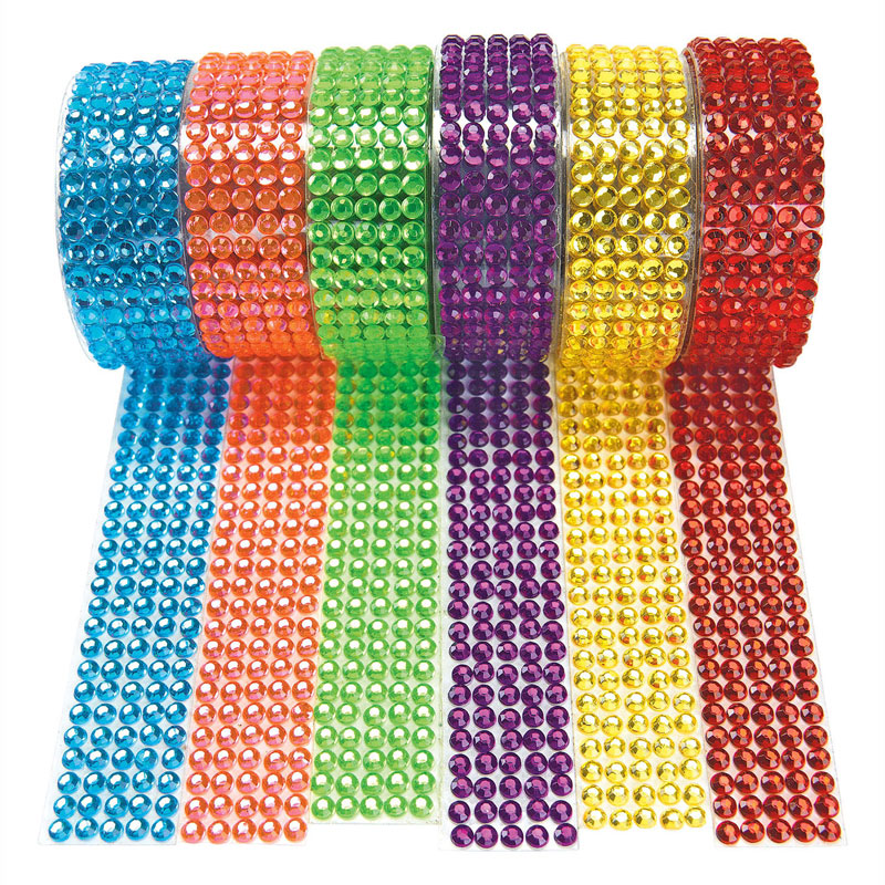 Load image into Gallery viewer, Colorations - tape kunststof edelstenen kleur, set van 6