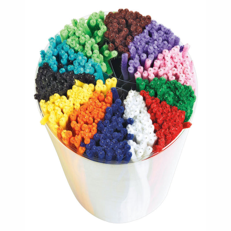 Load image into Gallery viewer, Colorations - chenilledraad kleur 12 kleuren, 600st.