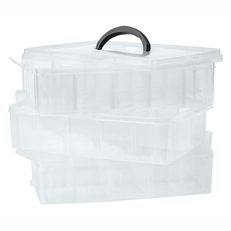 Load image into Gallery viewer, Colorations - opbergkoffer knutselmateriaal 3-laags