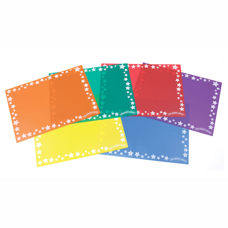 Load image into Gallery viewer, Colorations - keep it clean placemat, set van 6