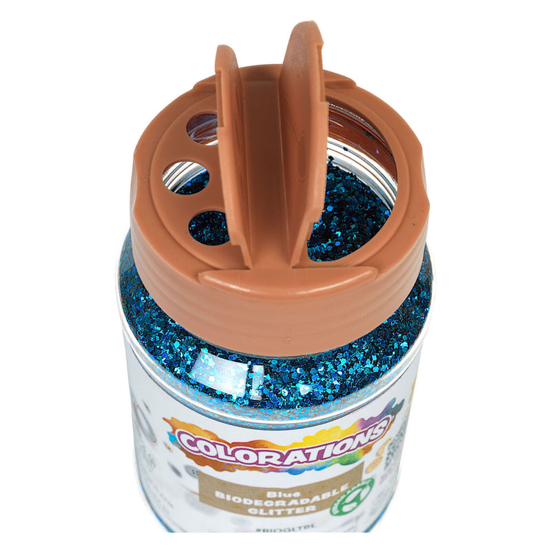 Load image into Gallery viewer, Colorations - biologische afbreekbare glitter - blauw, 113 gram
