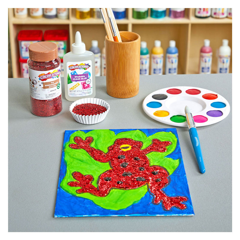 Load image into Gallery viewer, Colorations - biologische afbreekbare glitter - rood, 113 gram