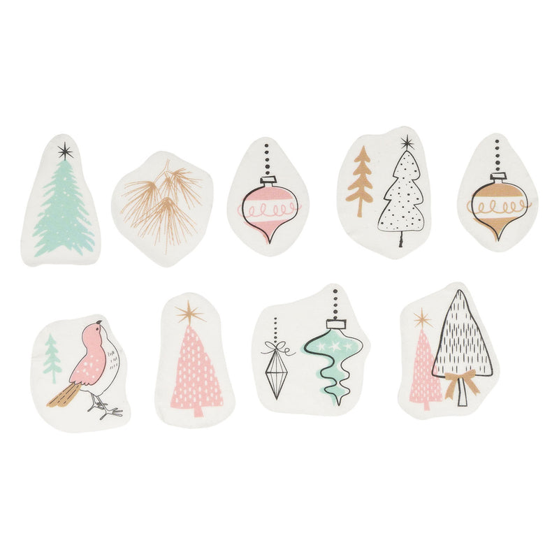 Load image into Gallery viewer, Colorations - washi stickers - kerst thema, 80st.