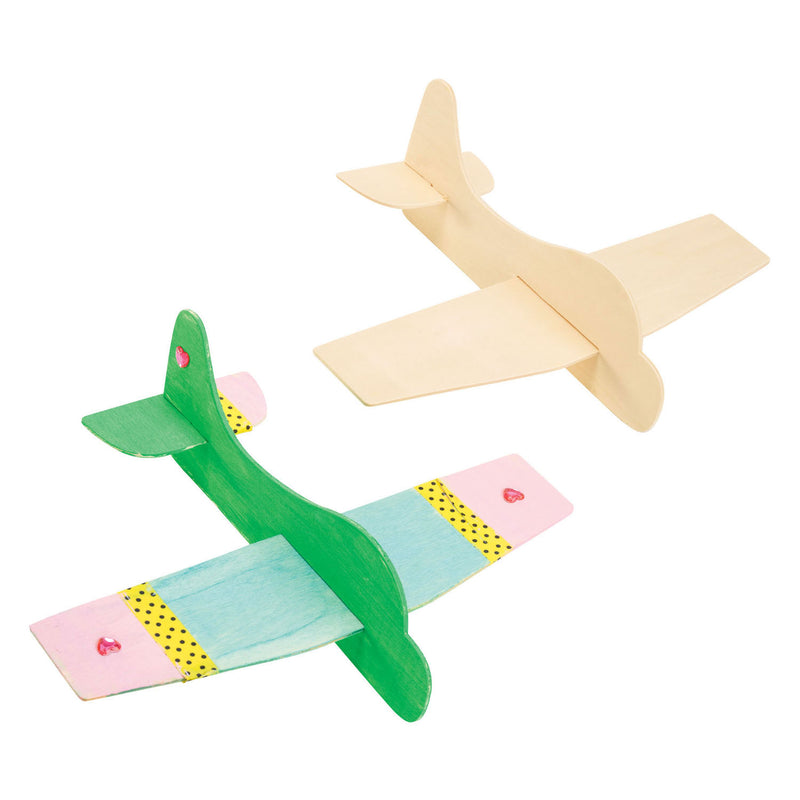 Load image into Gallery viewer, Colorations - houten modelvliegtuigen maken, set van 12