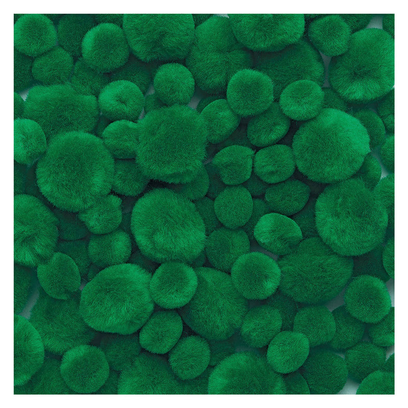 Load image into Gallery viewer, Colorations - pom poms groen, 100st.